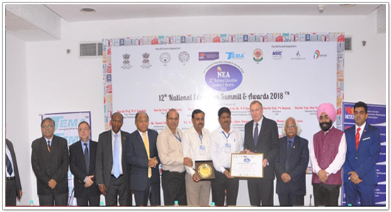 BEST INSTITUTE FOR OUTSTANDING PLACEMENT RECORD IN NCR